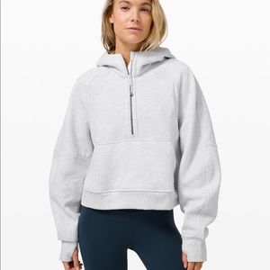 Lululemon scuba oversized 1/2 zip hoodie